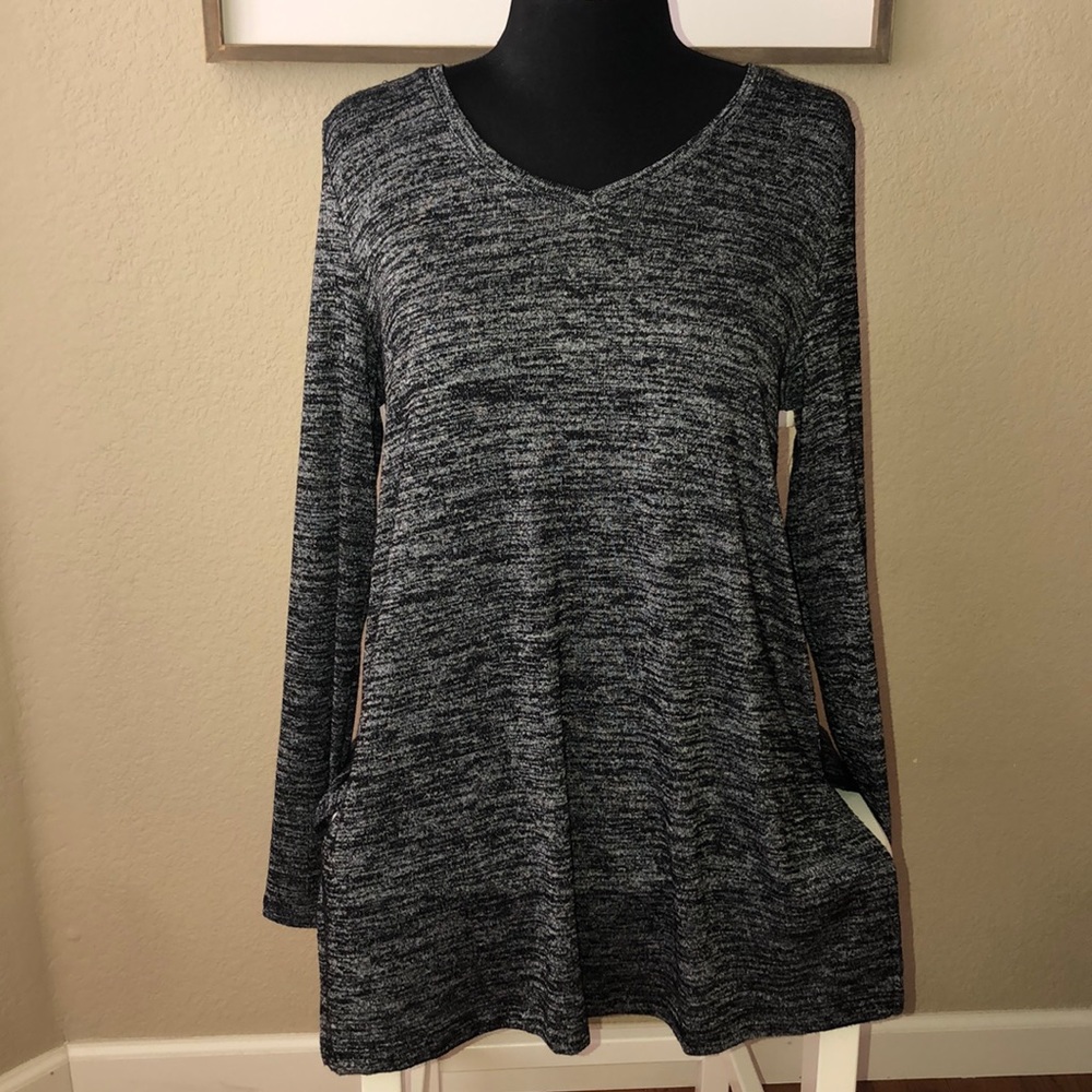 🎉3/$20🎉 Long Sleeve Tunic Blouse- Medium